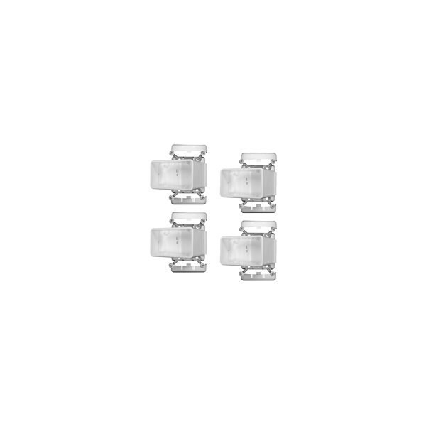 Xpanse Xpanse Select Series 73012492 Rail Angle Bracket, Vinyl, White, Gloss, For Series